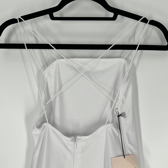 superdown Kiki Strappy Mini Dress in White - Picture 9 of 11